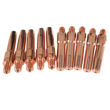 euro copper mig welding torch cable connector contact tip